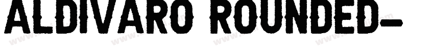 Aldivaro Rounded字体转换